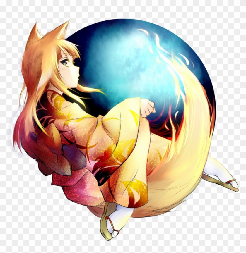 Иконки Mozilla Firefox - Google Chrome Anime Girl #961749