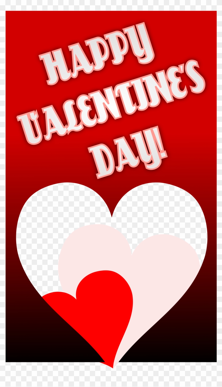 Valentines Card1 Png Huzjlh Clipart - Glücklicher Valentinstag 5 Karte #962539