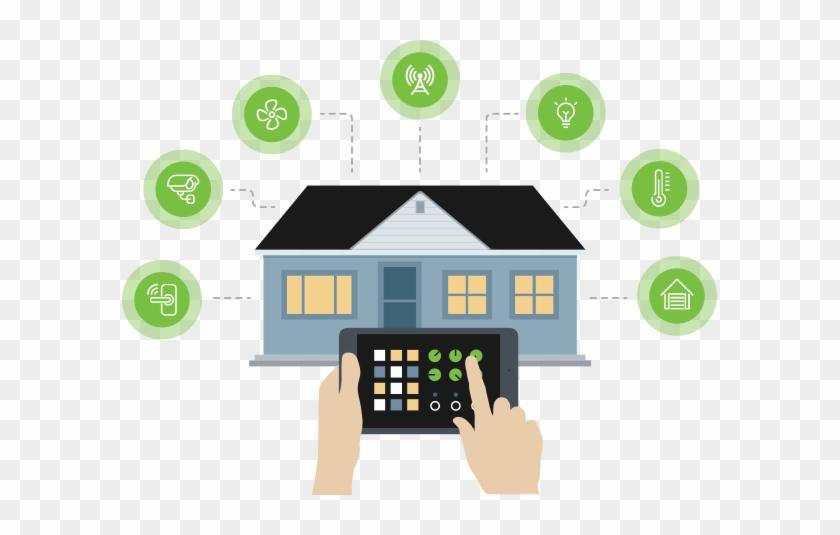 You Can Automate Your New Home Now Or Adopt Automation - Smart Home Icon Png #964678