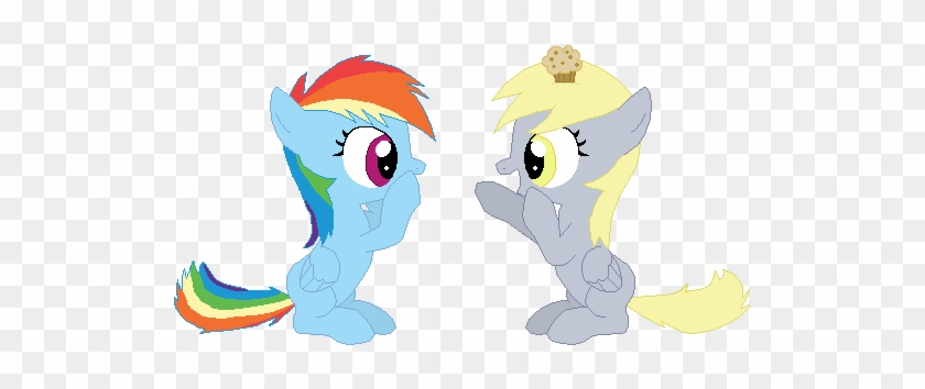 Rainbow Dash And Derpy Hooves Bffs By To - Derpy Hooves And Rainbow Dash #965418