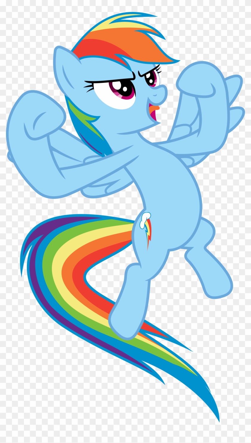 Rainbow 'danger' Dash Vector By Australanima - Rainbow Dash #965433