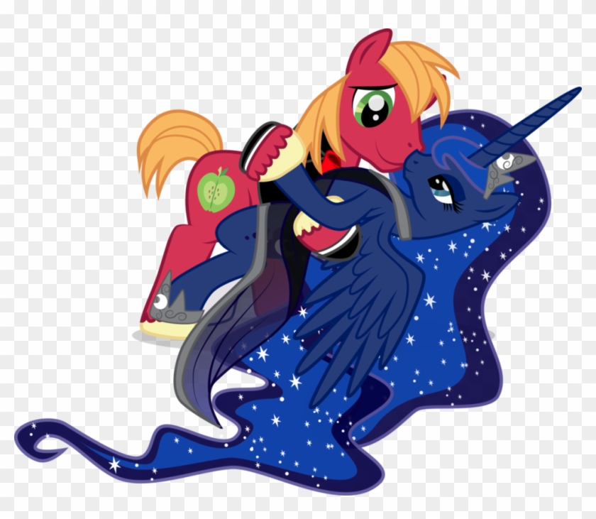 Princess Of The Wisdom Maud Pie - Big Macintosh X Princess Luna #966550