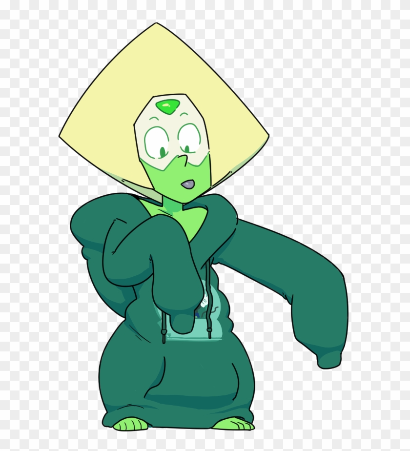 Thug Clip Art Picture Medium Size - Steven Universe Peridot In A Hoodie #966903