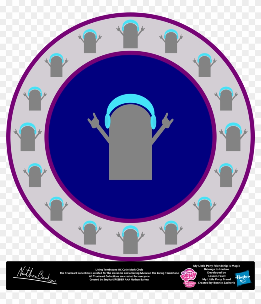 Living Tombstone Oc Cutie Mark Circle By Strykarispeeder - F.c. United Of Manchester #967036