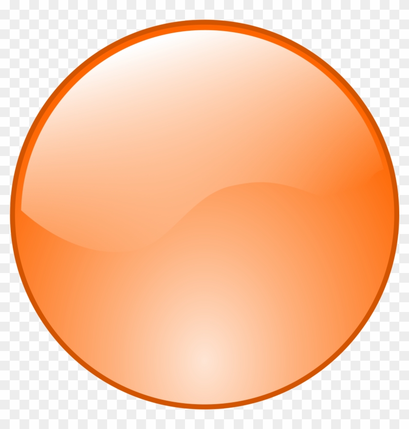 Open - Orange Button Icon #967684