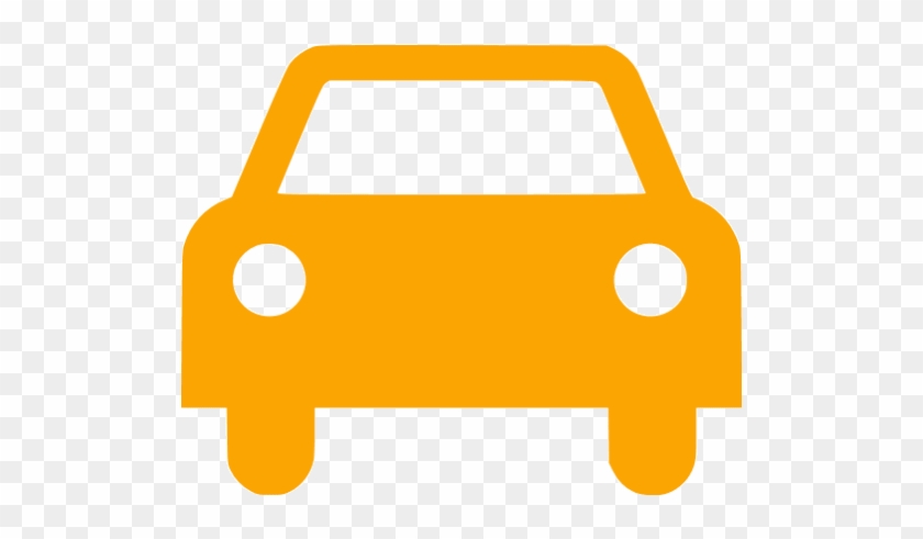 Yellow Car Icon Png #968211