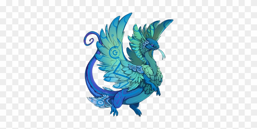 Water Tidelord Color Dragons Dragons For Sale Flight - Flight Rising Coatl Gems #968966