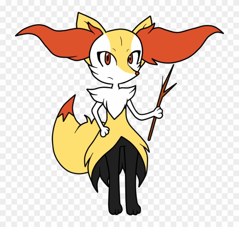 Male Braixen Remade By Pika-pichu - Cartoon #969631