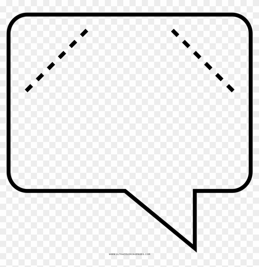 Text Bubble Coloring Page - Coloring Book #969774