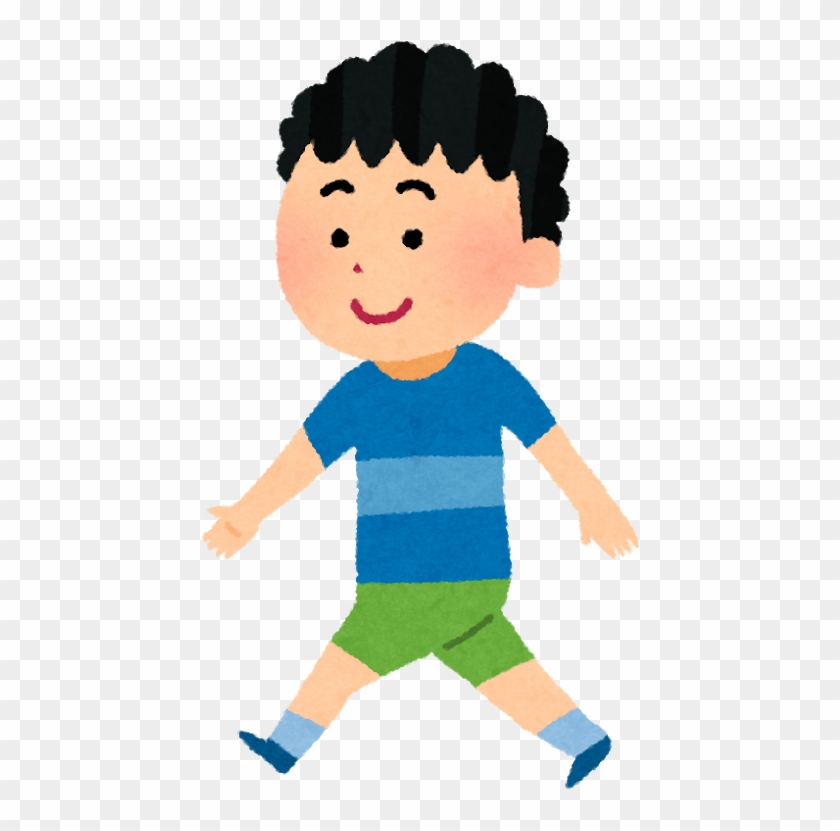 Free Boy Walking To School Clipart 歩く 子ども イラスト Free Transparent Png Clipart Images Download