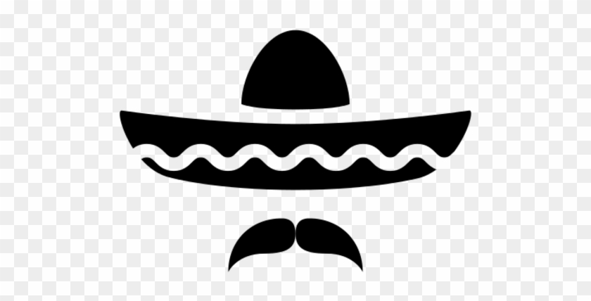 Mexican Sombrero Clip Art Icon - Sombrero Icon #972484