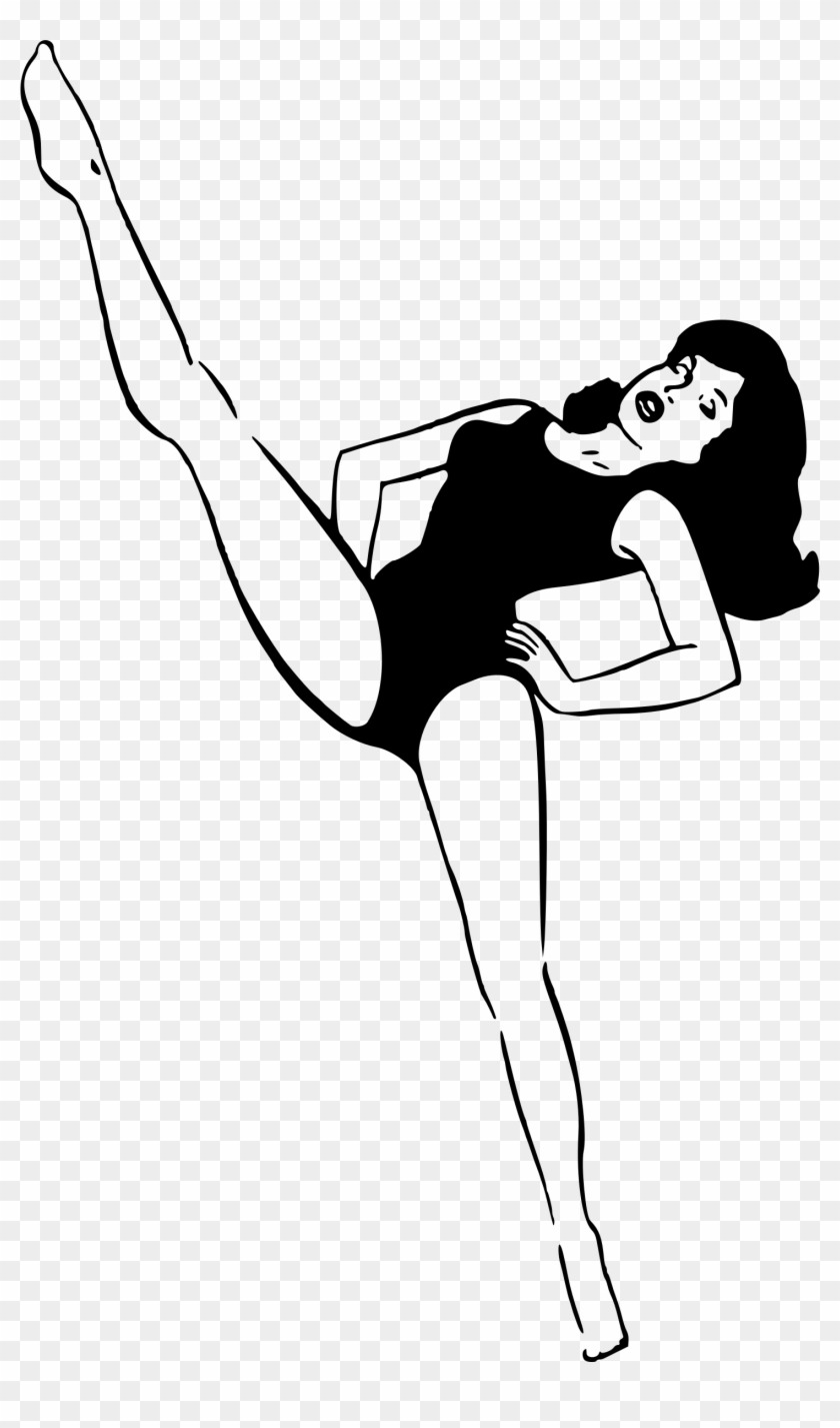 Exercising Woman - Euclidean Vector #973089