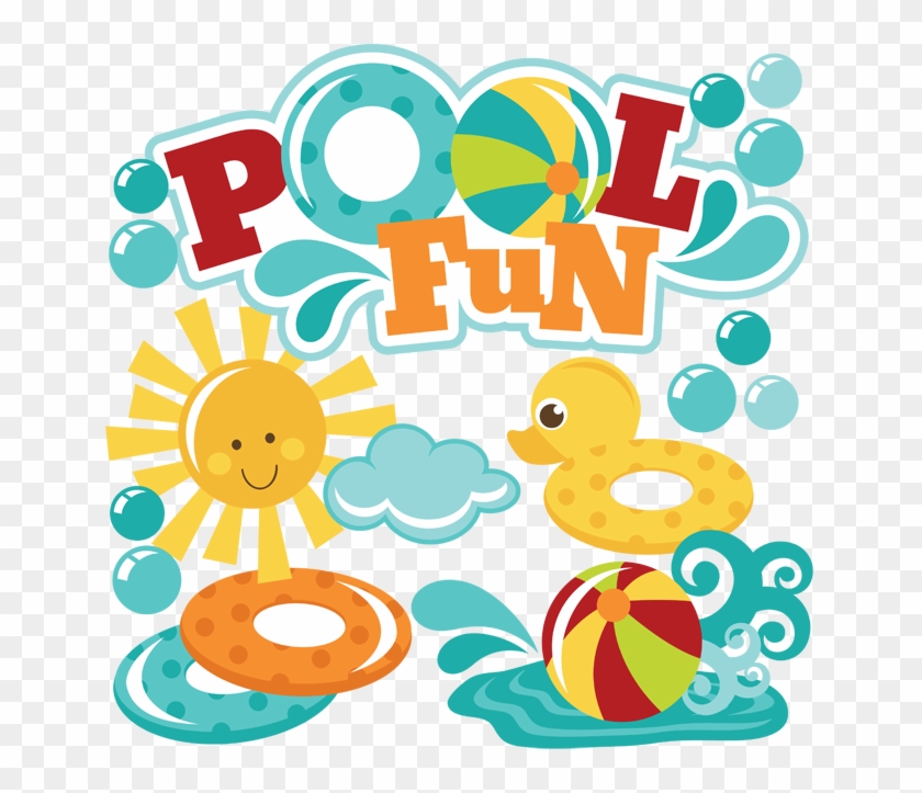 Pool Fun Svg Files For Scrapbooking Pool Svg Files - Swimming Fun Clip Art #973490