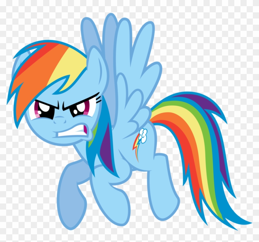 Mlp Rainbow Dash Vector Download - Draw A Rainbow Dash #974318