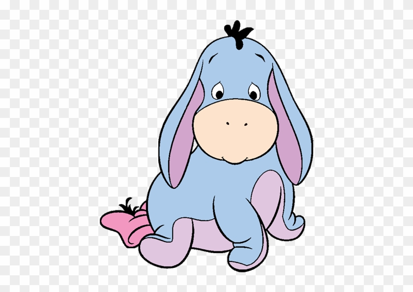 Cute Baby Winnie the Pooh and Eeyore Clipart PNG Files DIGITAL DOWNLOAD  Commercial Use Printable -  Denmark