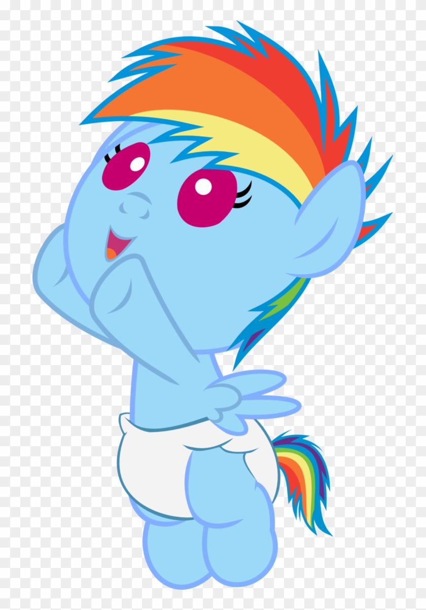 Cute Dashie Foal46 By Megarainbowdash2000 - Dashiegames #974682