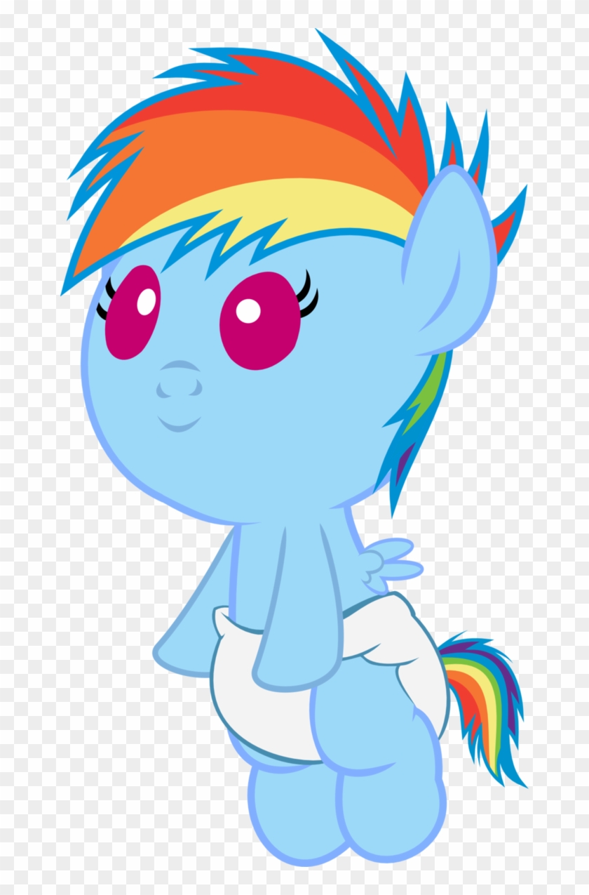 Cute Dashie Foal52 By Megarainbowdash2000 - Dashiegames #974683