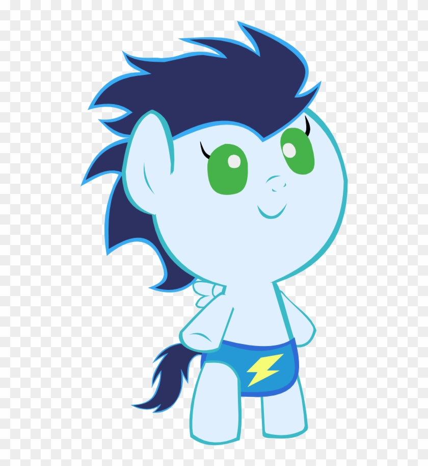 Cute Soarin Foal2 By Megarainbowdash2000 - Cute Soarin #974713