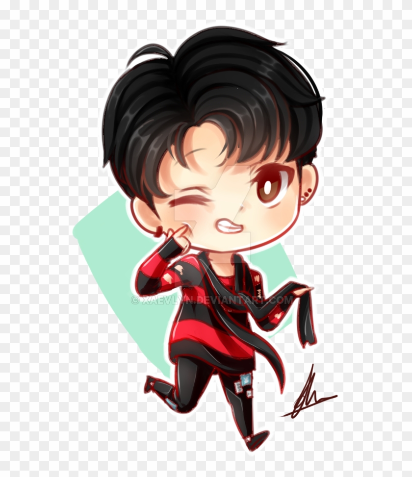 Bts Jungkook Chibi By Xaevlyn On Deviantart - Bts Jungkook Chibi #976225