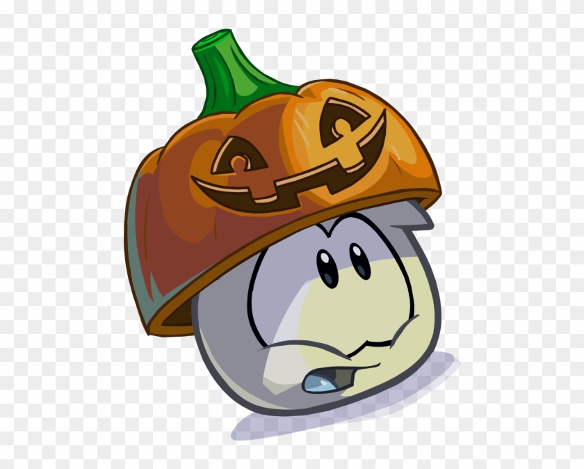 A Sad White Puffle - Club Penguin Halloween Puffle #976538