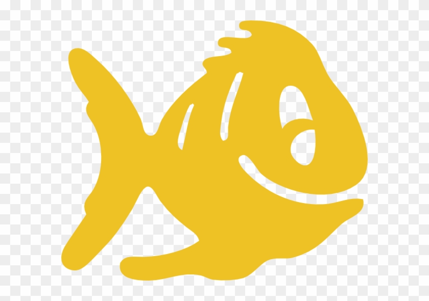 This Free Clip Arts Design Of Yellow Fish - Fish Icon #976723