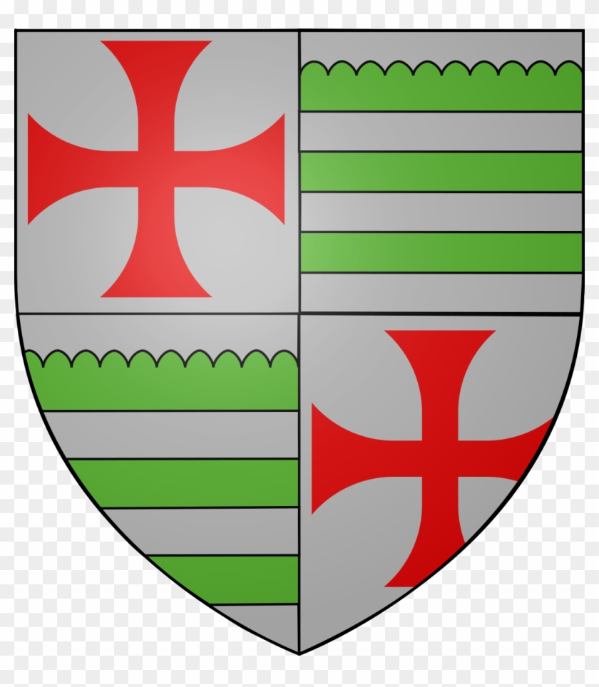 Amand Was The Grand Master Of The Knights Templar, - De Sable Coat Of Arms #977112