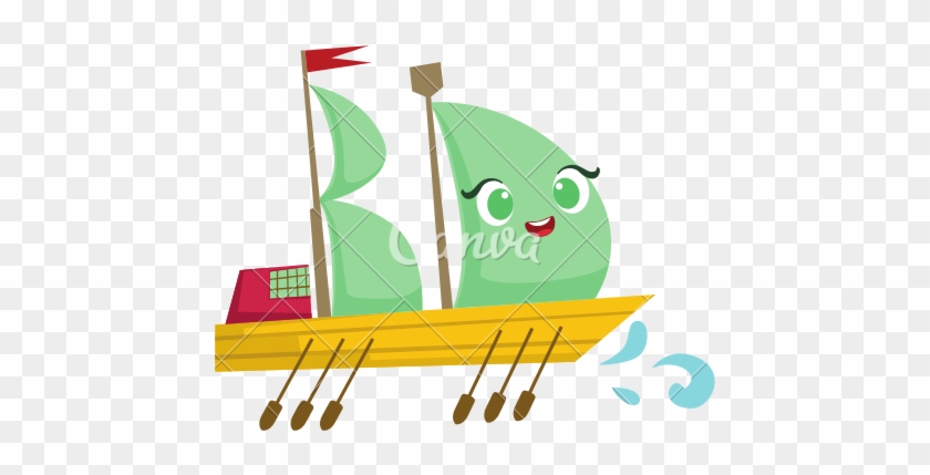 Sailboat Clipart Big Boat - Vector Graphics #977117