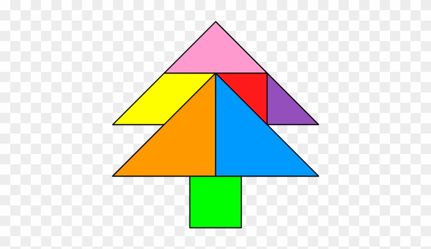 Tangram Tree - Make A Tangram Tree #978025