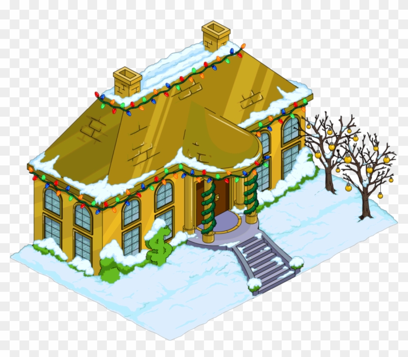 Christmas Mansion Of Solid Gold - Illustration #979241