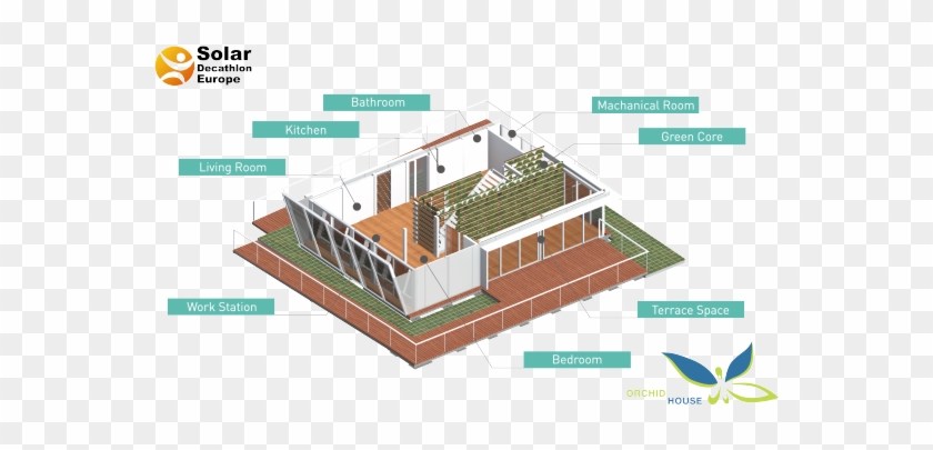 Orchid House Concept Inspired By Taiwan's Greenhouse - Solar Decathlon Europe #979414