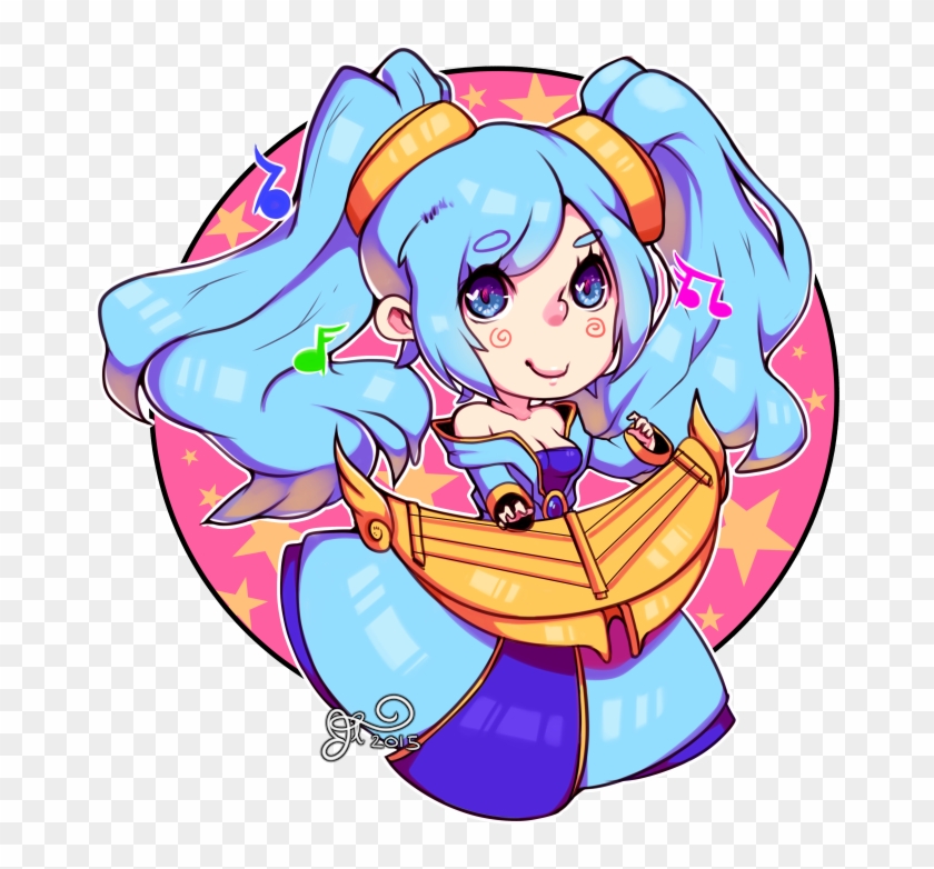 Sona Sticker By 5-ish - Cartoon #980738