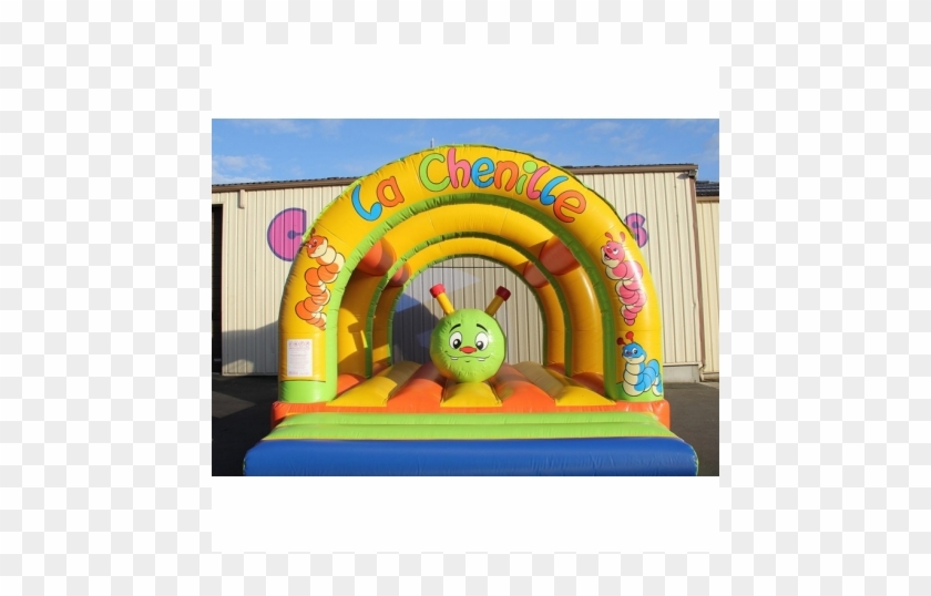 Location De Structure Gonflable Chenille - Inflatable Castle #981199