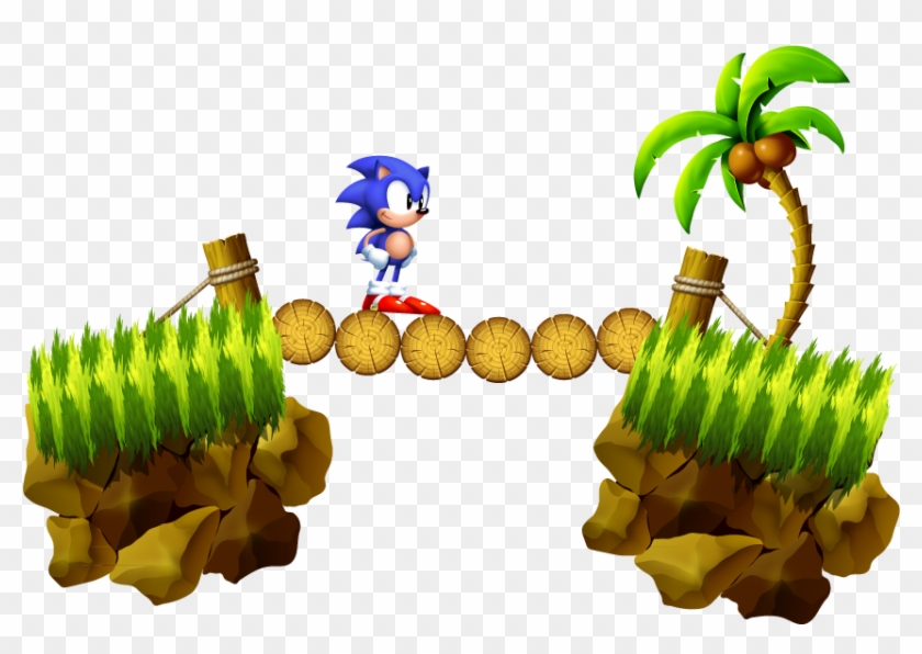 Only The Coconuts Are Exactly The Same And Even Then - Sonic Palm Tree Sprites #981610