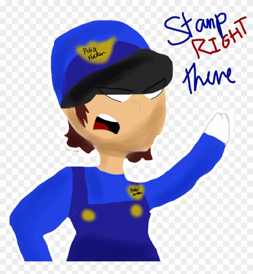 Fanart) Police~ By Faithy The Squid - Smg4 Police #981632