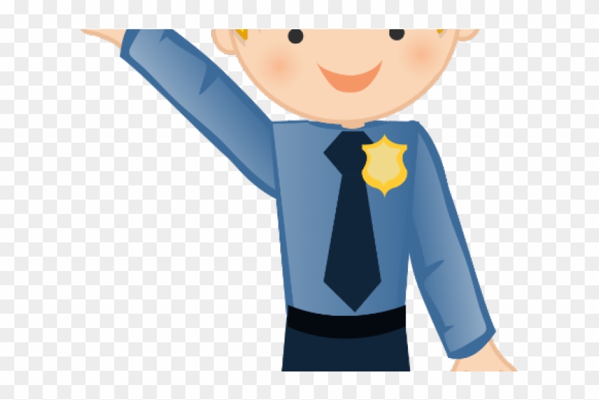 Police Clipart Graduation - Policia Dibujo #981665