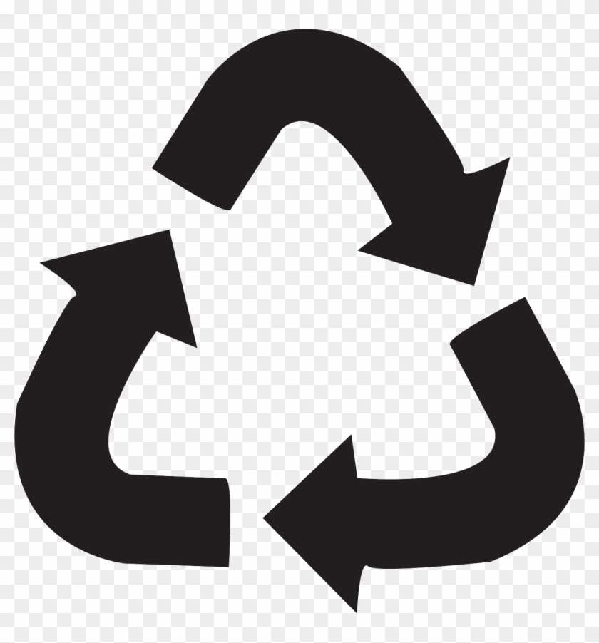 Recycling Symbol Plastic Clip Art - Recycling Icon - Free Transparent ...