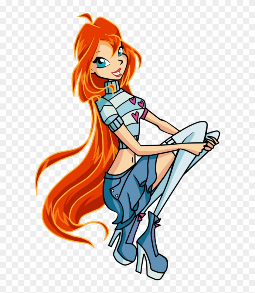 Winx Club Bloom Source - Winx Club Bloom School - Free Transparent PNG  Clipart Images Download