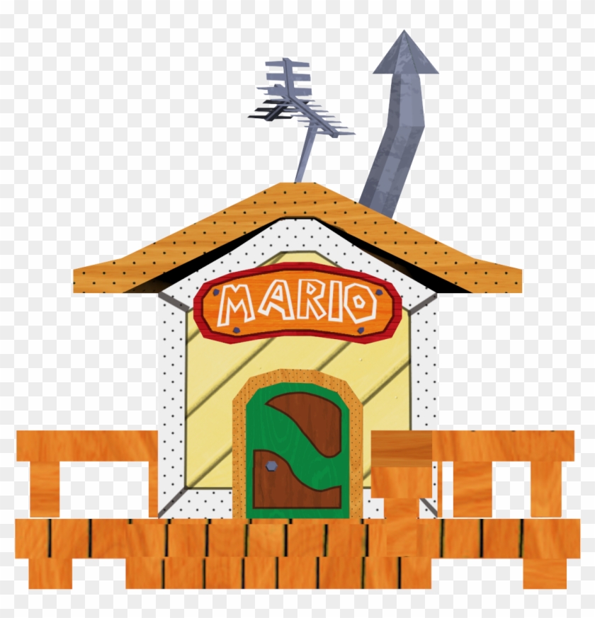 Mario's House Exterior - Mario House Png - Free Transparent PNG Clipart ...