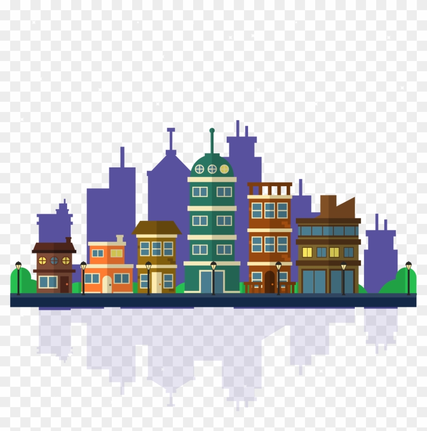 Vector City Building Background City Background Vector Png Free Transparent Png Clipart Images Download