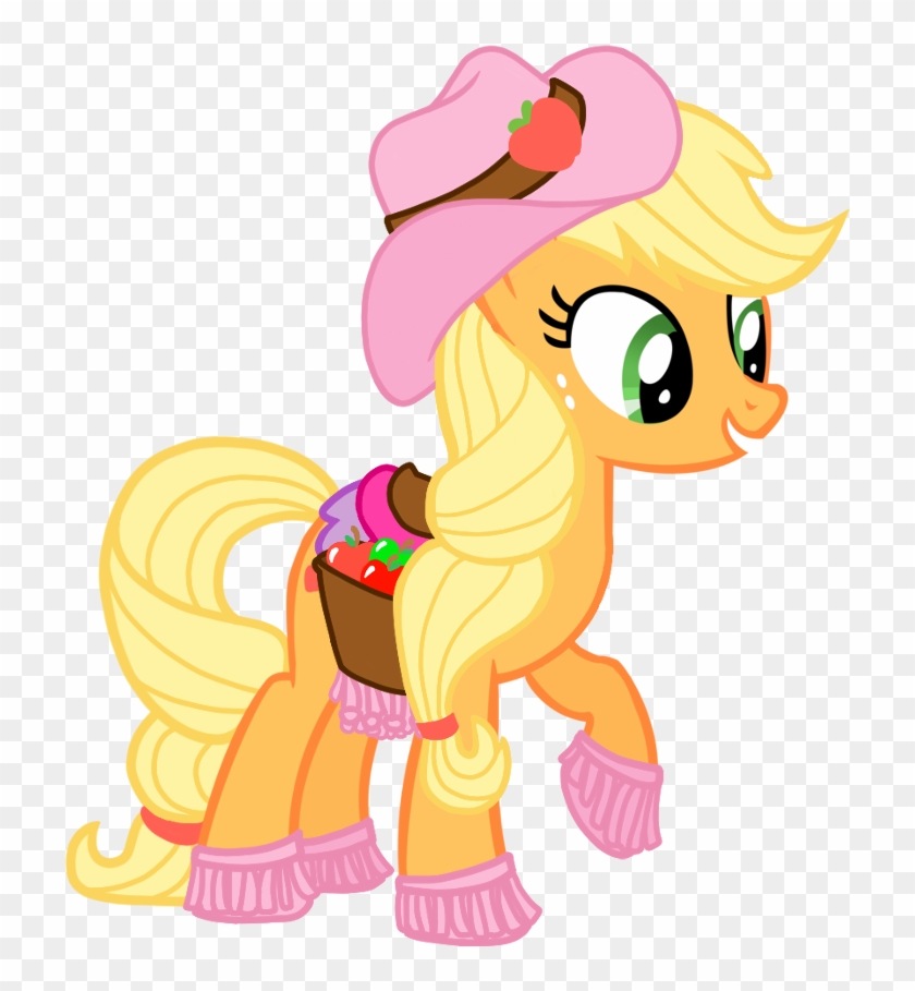 Fashion Style Applejack By Bananasplitzel - Little Pony Friendship Is Magic #987748