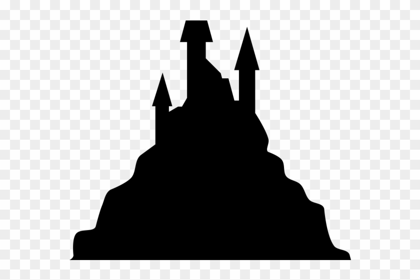 Creepy Clipart Witches Castle - German Castle Silhouette #988196