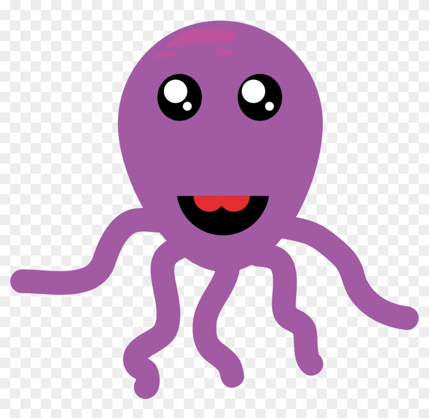 Octo Clipart Free For Download - Cephalopod Cartoon #988773