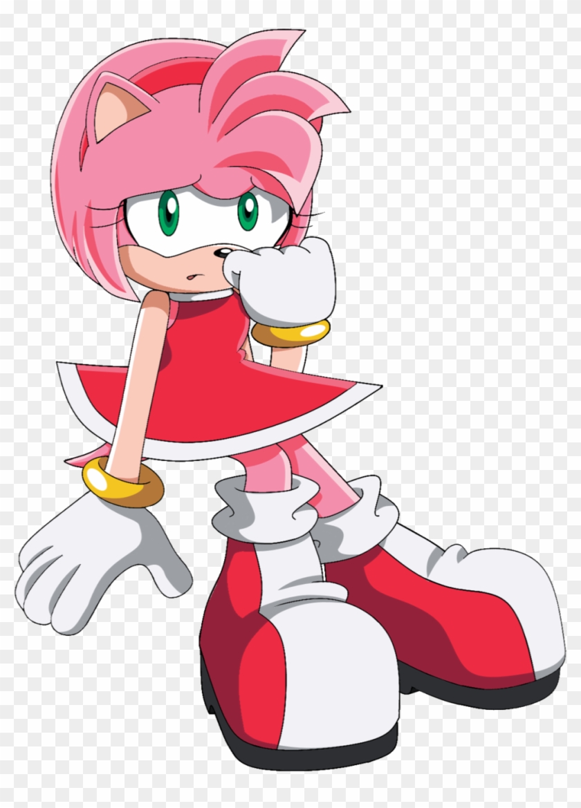 Amy Rose By Siient-angei - Hedgehog #988920