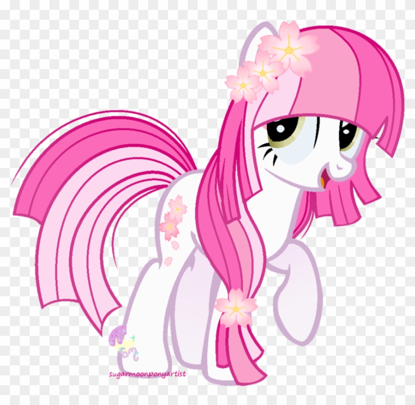 Here's The 5th Member Of Raindasherponyartist's Mane - My Little Pony Cherry Blossom #989049