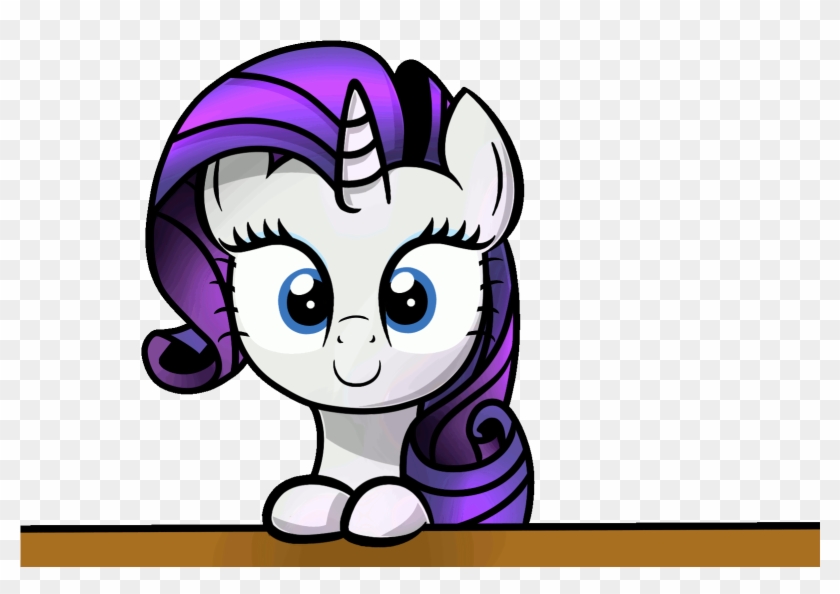 Rarity Cartoon Purple Mammal Pink Violet Vertebrate - Mlp Gif Cute Rarity #990407