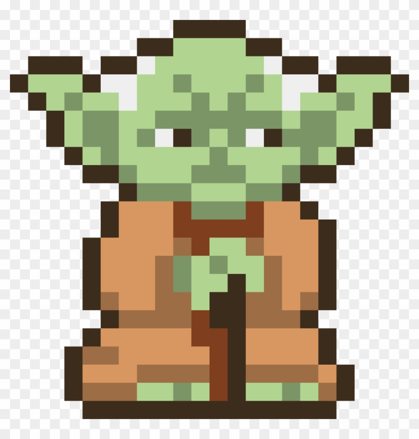 Yoda - Yoda Pixel Art #991824