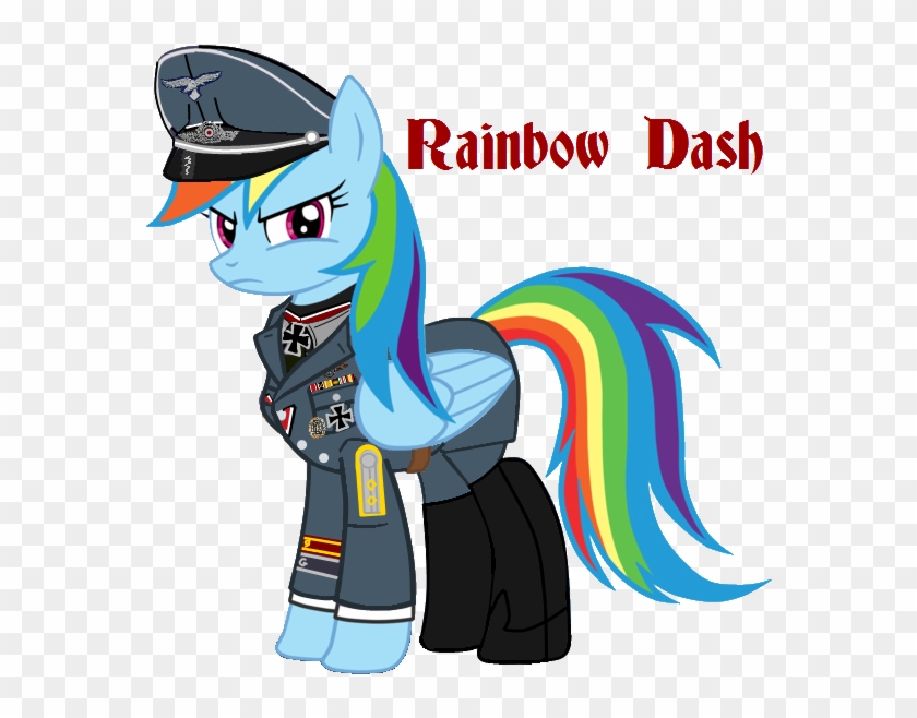 Rainbow Dash Luft By Imperialace - Nazi Rainbow Dash #992580