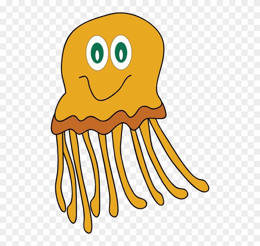 Download Cute Jellyfish Clipart Orange Jellyfish Clipart Free Transparent Png Clipart Images Download