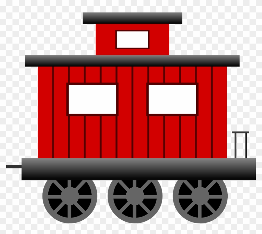 Railways Clipart Kereta Api - Caboose Clip Art - Full Size PNG Clipart ...