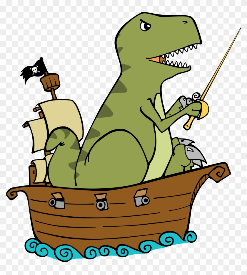 Pirate Dinosaur - Google Search - Dinosaur Pirate, No Logo Shower ...